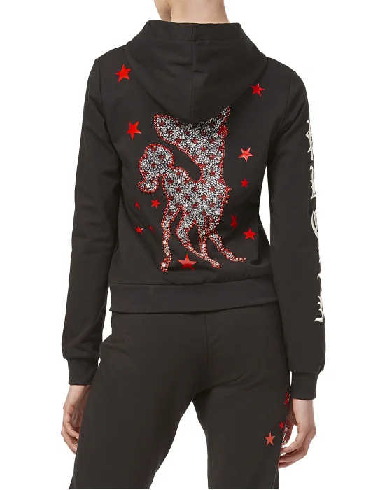 Hoodie Sweatjacket "Say It"