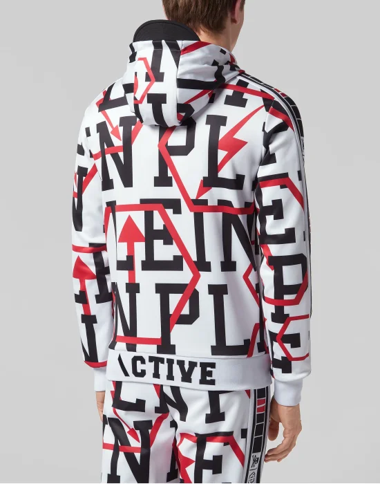 Hoodie sweatshirt Geometric