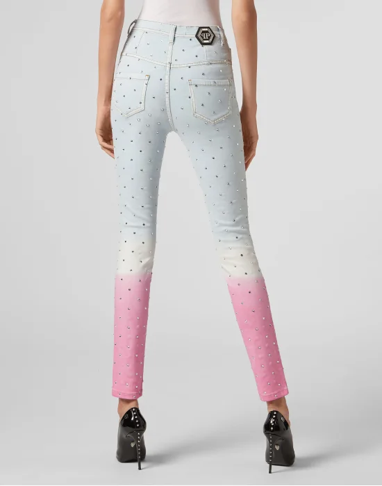 Super High Waist Jegging Crystal