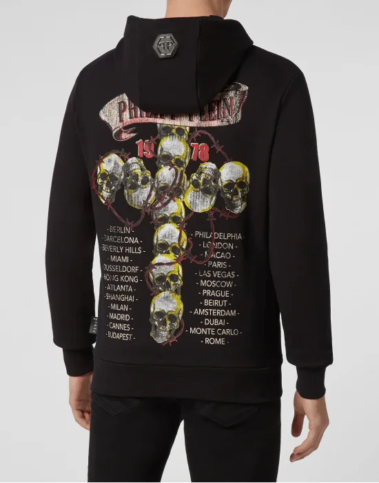 Hoodie sweatshirt Skull