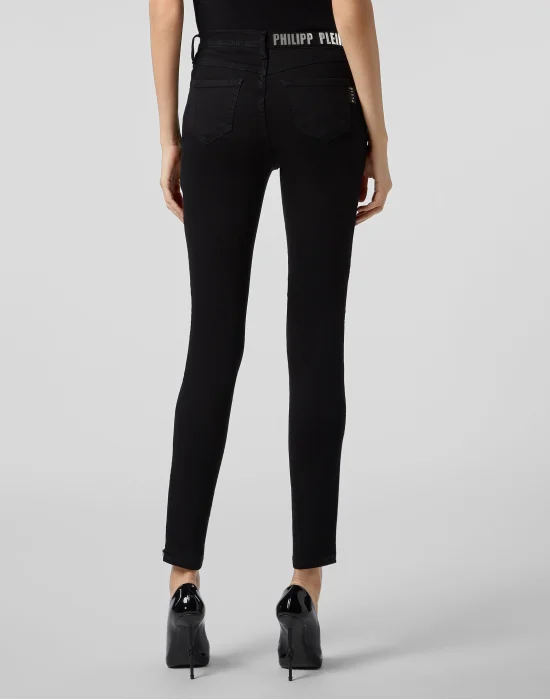 High Waist Jegging Zipped