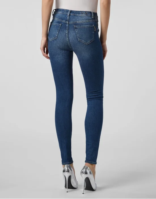 High Waist Jegging Destroyed