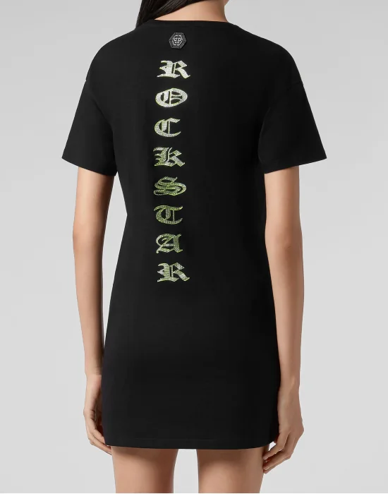 T-Shirt Short Dresses Skull