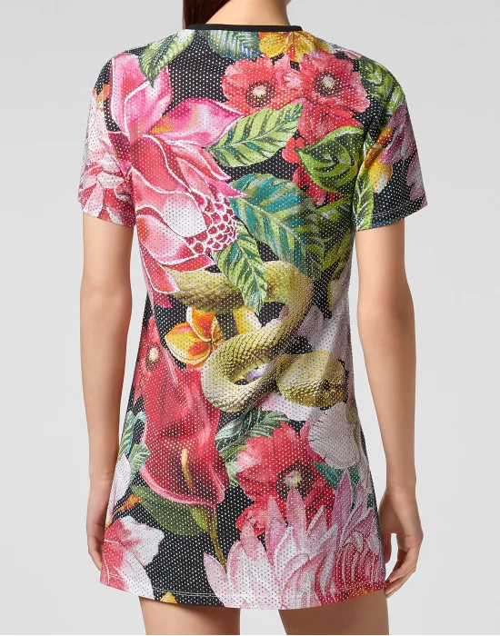 T-shirt Dresses Flowers