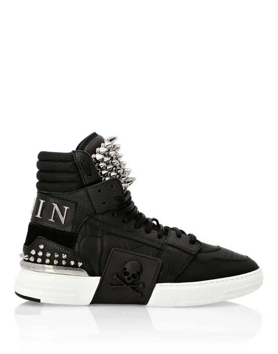 HI-TOP SNEAKERS PHANTOM KICK$ STUD SKULL