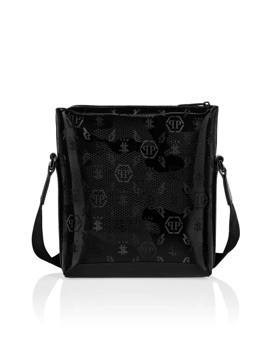 Cross body in Camou pvc Monogram
