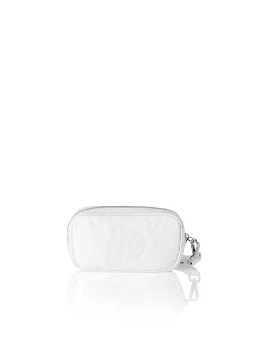 Leather Mini Shoulder Embossed  Monogram