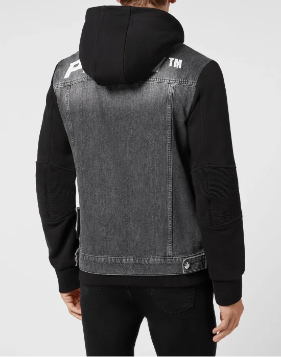 Hoodie Denim Jacket