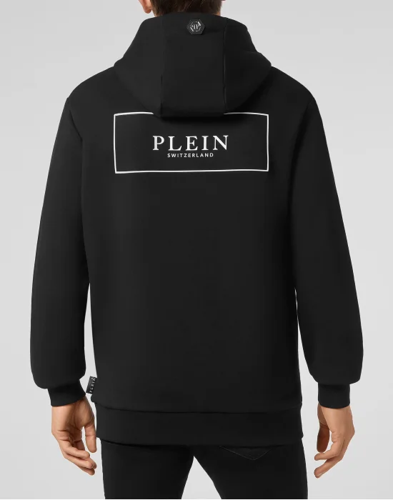 Hoodie sweatshirt Outline Skull