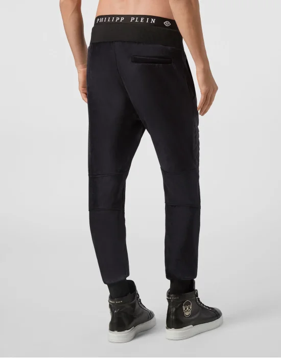 Velvet Jogging Trousers Iconic Plein