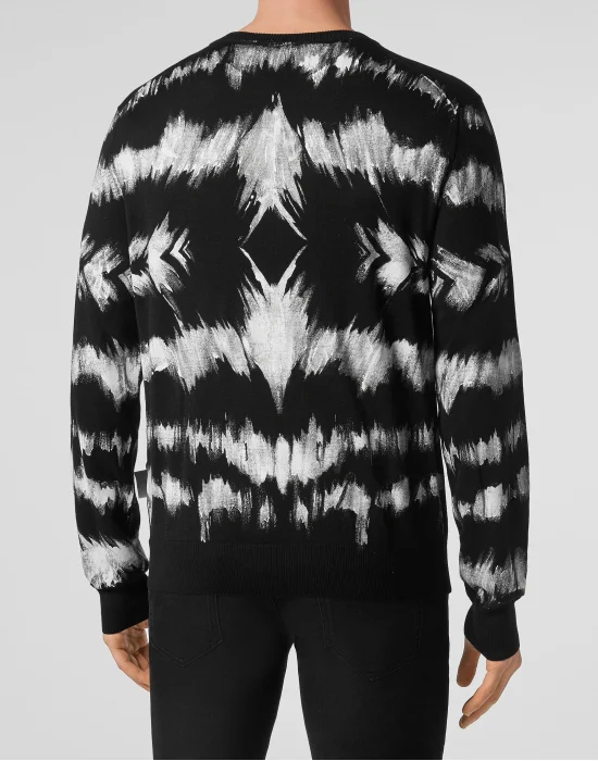 Pullover Round Neck LS Tie dye