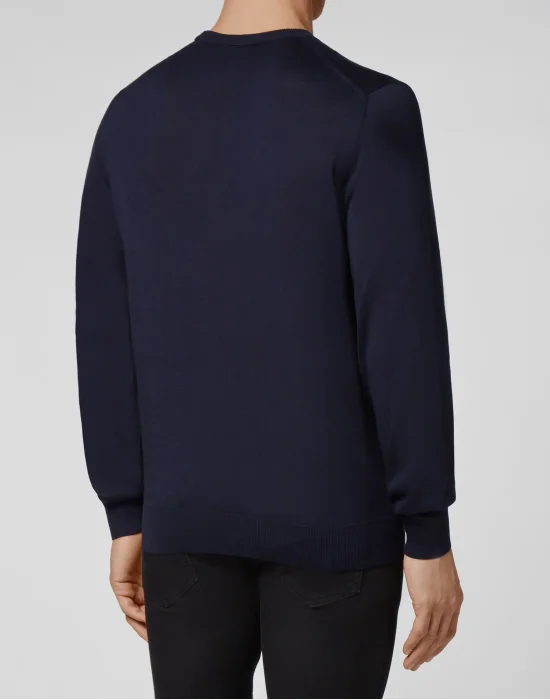 Pullover Round Neck LS Iconic Plein