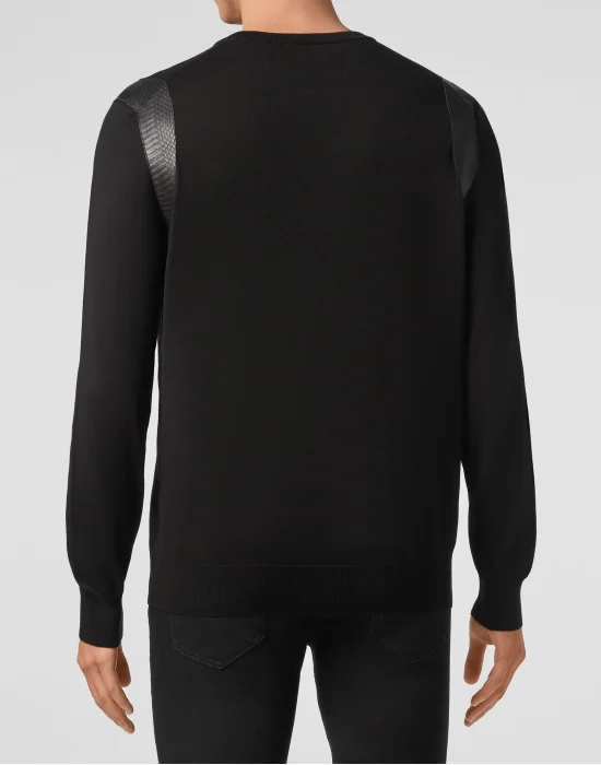Pullover Round Neck LS Luxury