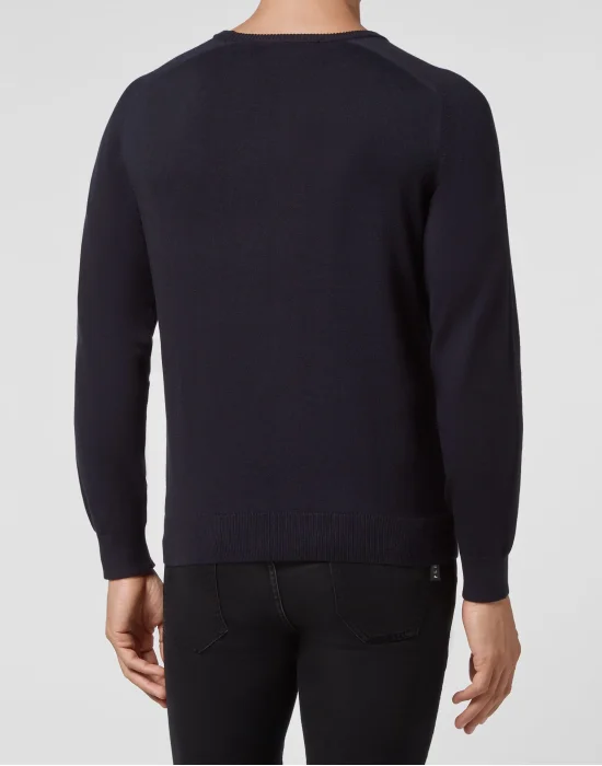 Cotton Pullover Round Neck LS