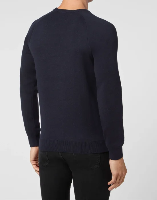 Cotton Pullover Round Neck LS