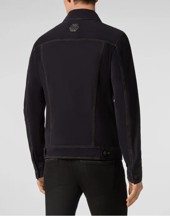 Suede Leather Jacket Iconic Plein