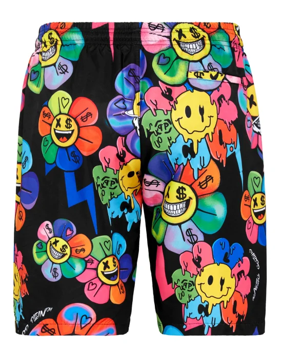 Beachwear Short Trousers Flowers