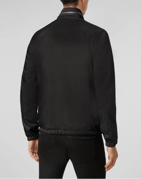 Reversibile Nylon Jacket Camou Monogram