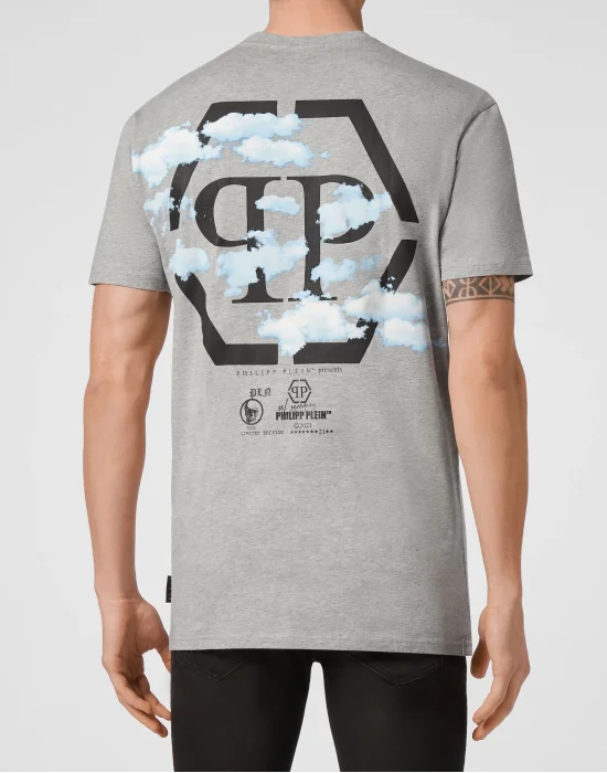 T-shirt Round Neck SS Clouds