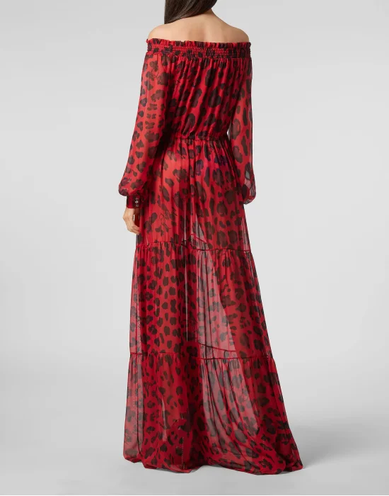 Long Dress Leopard