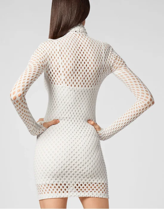 Short Dress Seamless Mesh