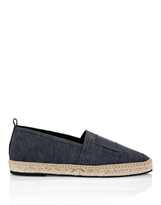 Denim Espadrillas Iconic Plein
