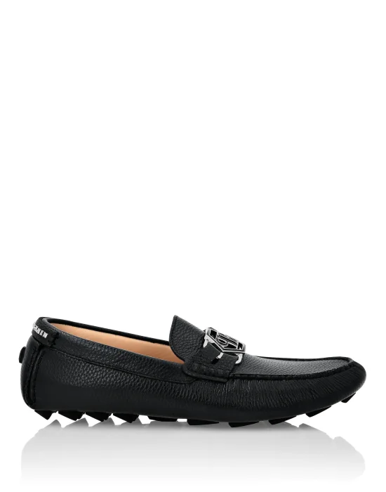 Leather Mocassin Hexagon