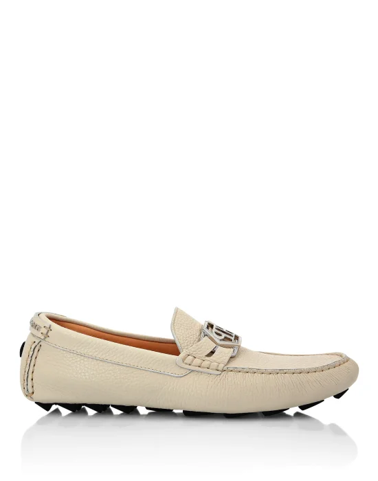 Leather Mocassin Hexagon