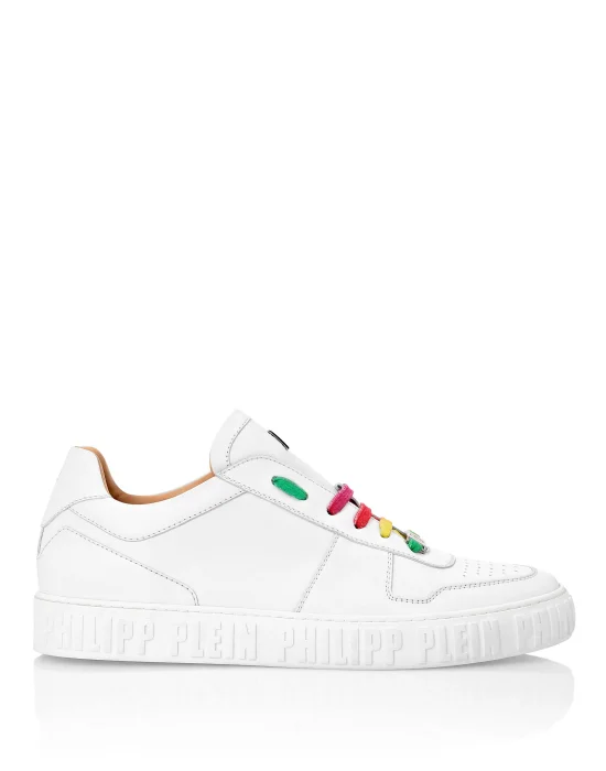 Leather Lo-Top Sneakers King Power