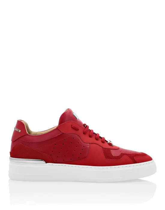 Lo-Top Sneakers mix leathers G.O.A.T. TM