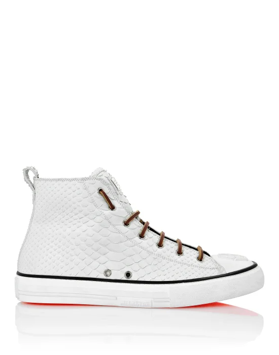 Python Hi-Top Sneakers Luxury Megastar