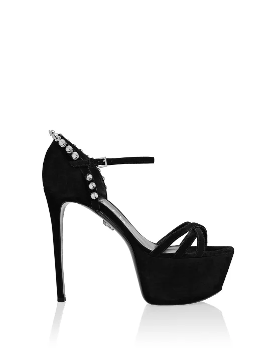 Sandals High Heels Studs