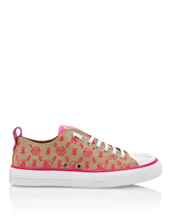Canvas Lo-Top Sneakers Megastar