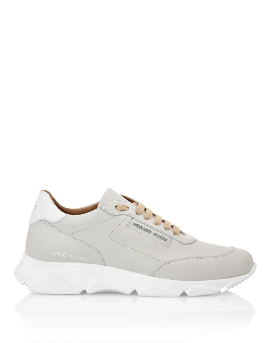 Leather Lo-Top Sneakers Philipp Plein TM