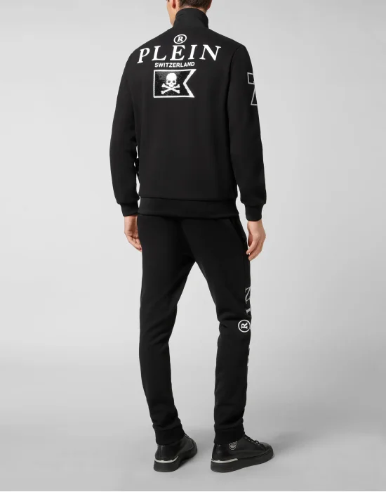Tracksuit Top/Trousers Skull and Plein