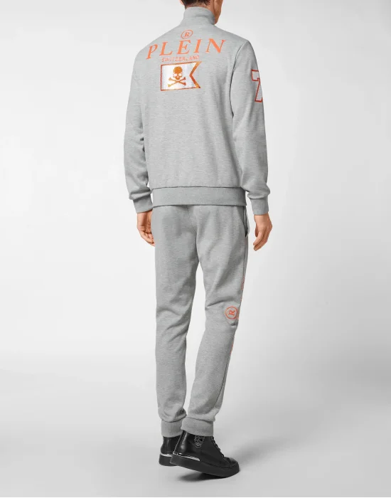 Tracksuit Top/Trousers Skull and Plein