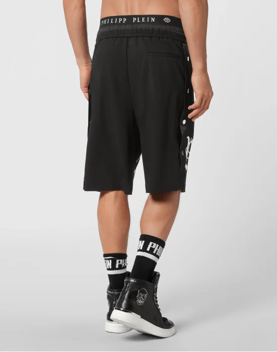 Jersey Jogging Shorts Gothic Plein
