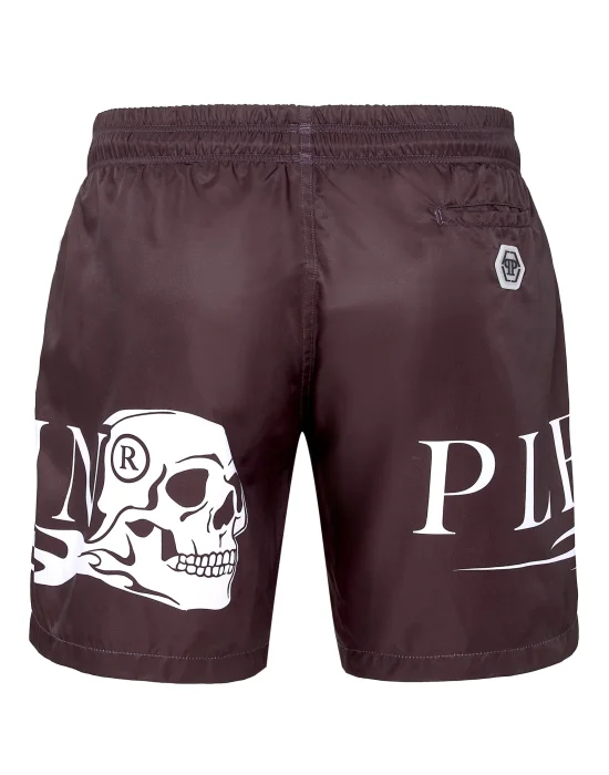 Beachwear Trousers Skull and Plein