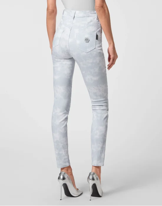 Super High Waist Jegging Tie dye