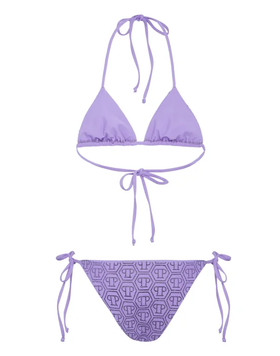 Bikini Monogram with Crystals