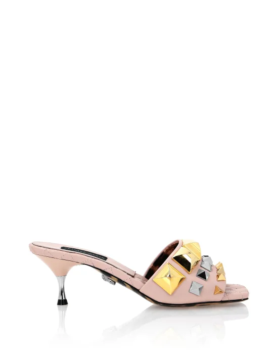 Sandals High Heels Studs