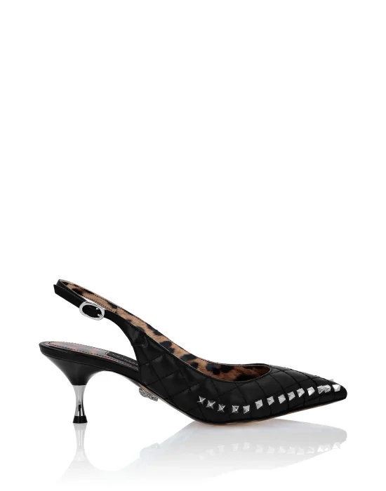 Sandals High Heels Studs