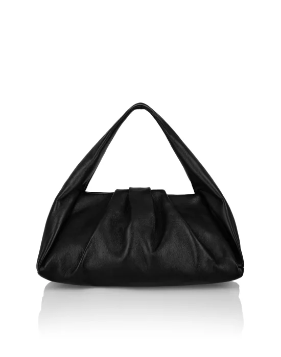 Softy Nappa Shoulder Bag Gothic Plein