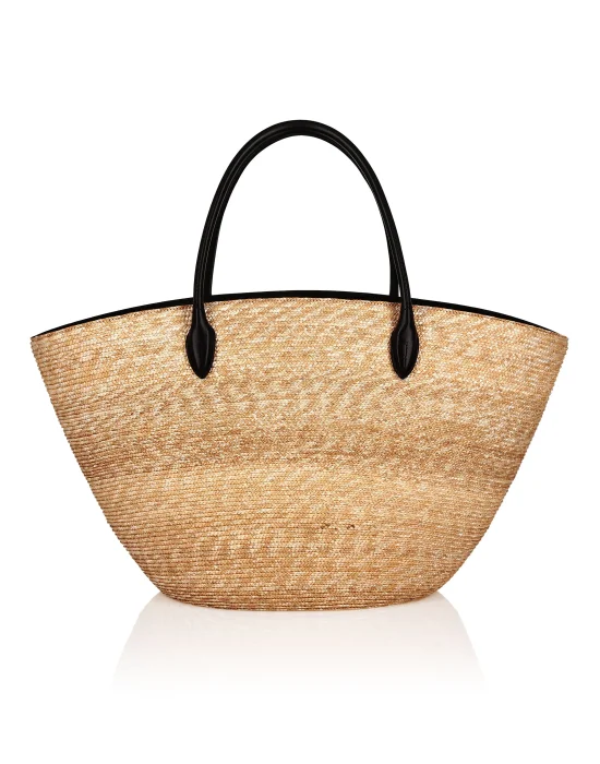 Raffia Handle Bag Iconic Plein