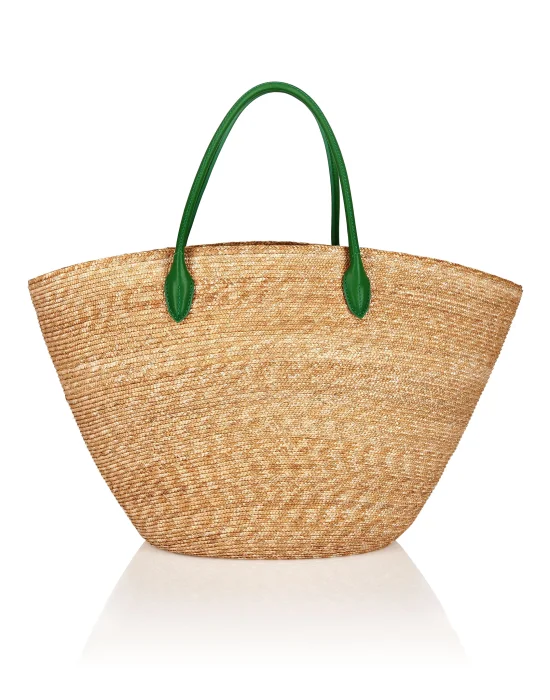 Raffia Handle Bag Iconic Plein