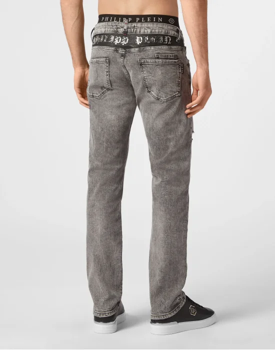 Denim Trousers Straight Supreme