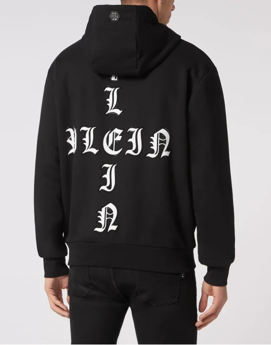 Hoodie sweatjacket Gothic Plein