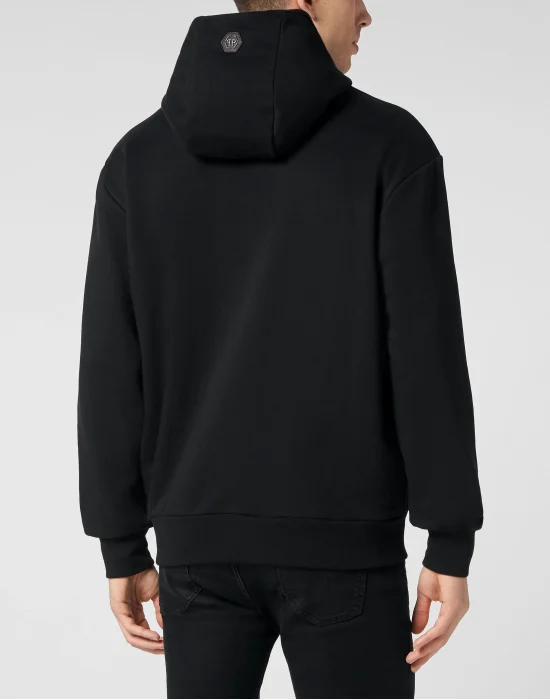 Hoodie sweatshirt Skull and Plein