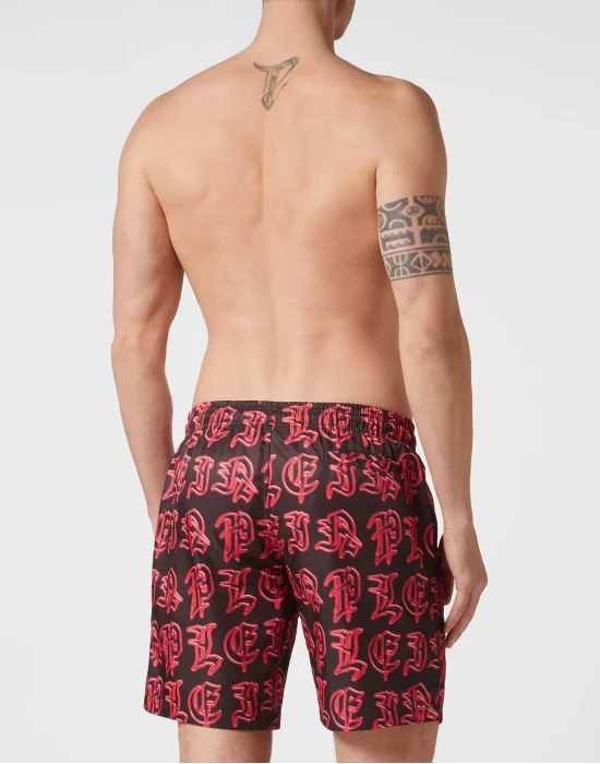 Swim Shorts Gothic Plein