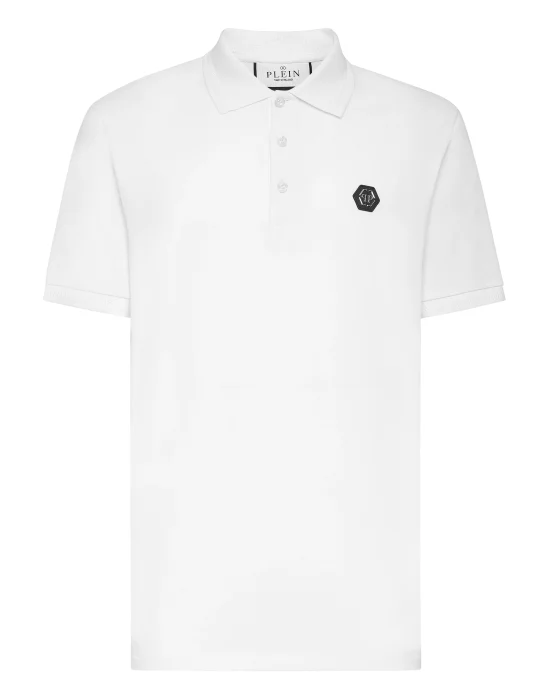 Slim Fit Polo shirt SS Baroque Skull